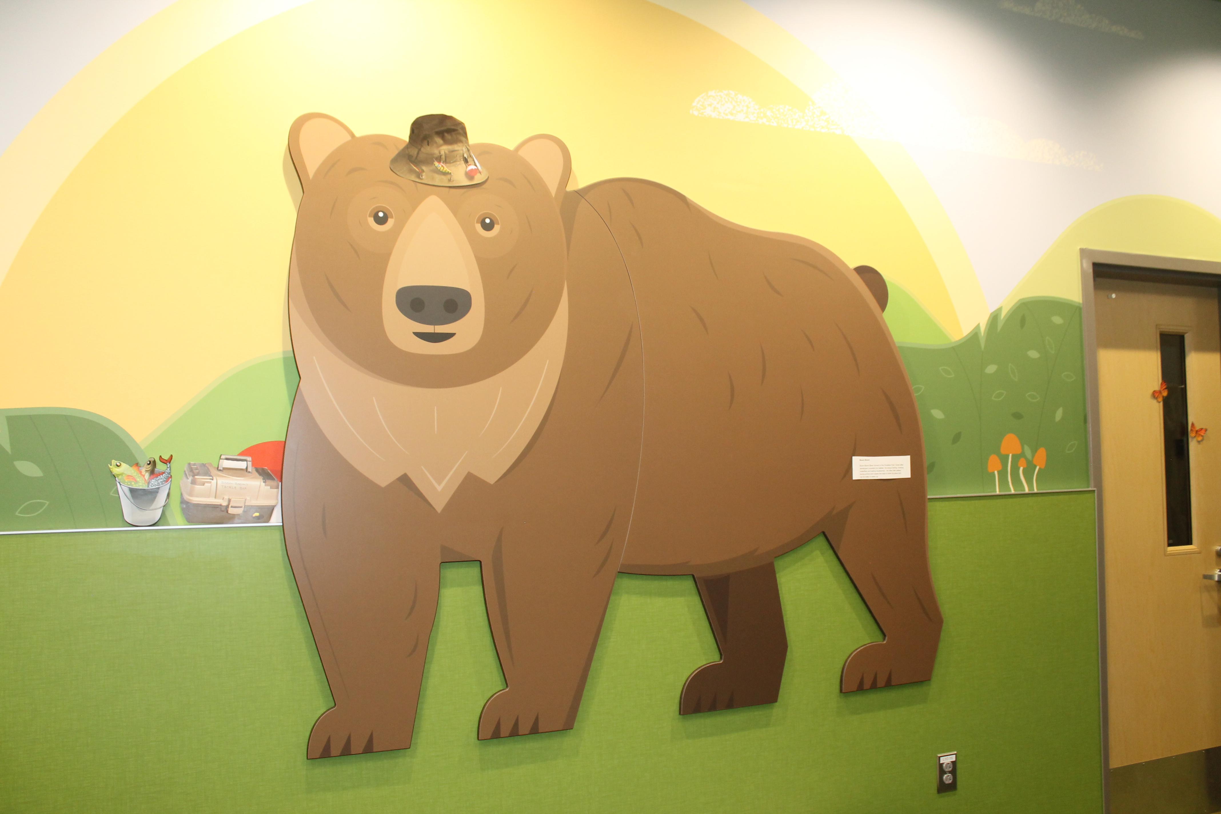 Art on the wall at Great Beginnings at Paradise Park